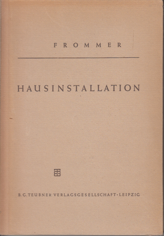 Hausinstallation Hausinstallation