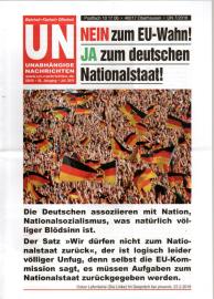 UN Unabhängige Nachrichten - Wahrheit - Klarheit - Offenheit. 50. Jhg 2018, Juli UN Unabhängige Nachrichten - Wahrheit - Klarheit - Offenheit. 50. Jhg 2018, Juli