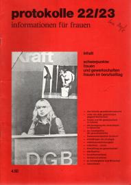 protokolle 22/23 informationen für frauen protokolle 22/23 informationen für frauen