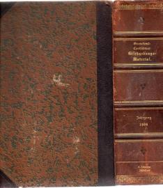 Das gesamte deutsche und preußische Gesetzgebungs-Material. Die Gesetze und Verordnungen sowie die Ausführungs-Anweisungen, Erlasse, Verfügungen etc. der preußischen und deutschen Zentralbehörden. Jg. 1906