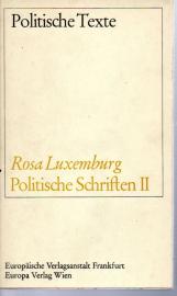 Politische Schriften II Politische Schriften II