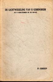 De lichtwisseling van u Geminorum de u Gem-Sterren en de Novae