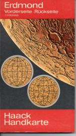 Erdmond: Vorderseite - Rückseite 1:12 000 000 