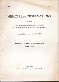 PHOTOELECTRIC OBSERVATION OF RR LYRAE.