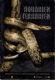 Aquarien und Terrarien. Monatsschrift für alle Gebiete der Aquarien- und Terrarienkunde 3. Jg. Heft 6 Aquarien und Terrarien. Monatsschrift für alle Gebiete der Aquarien- und Terrarienkunde 3. Jg. Heft 6