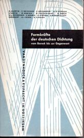 Formkräfte der deutschen Dichtung vom Barock bis zur Gegenwart
